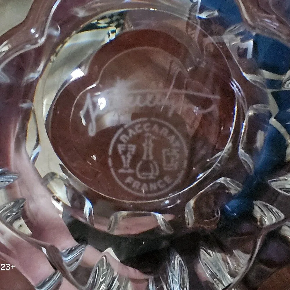 NEW 2 BACCARAT CRYSTAL FAUNACRYSTOLOPIS DOF WHISKEY CLOVER BAR GLASS TUMBLER